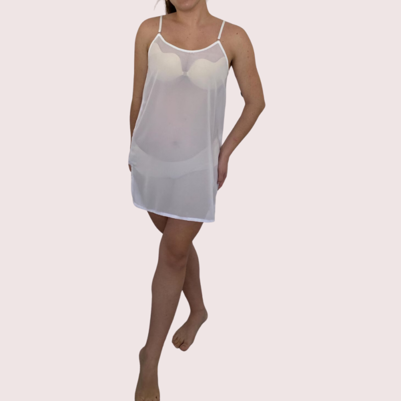 High Street Fully See-Through Mesh Babydoll Nightwear - Image 8