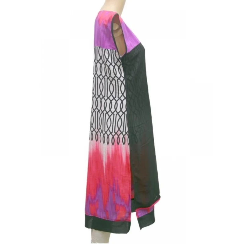 Generic Women's Synthetic Kurtis (Multi Color, M) - Image 3