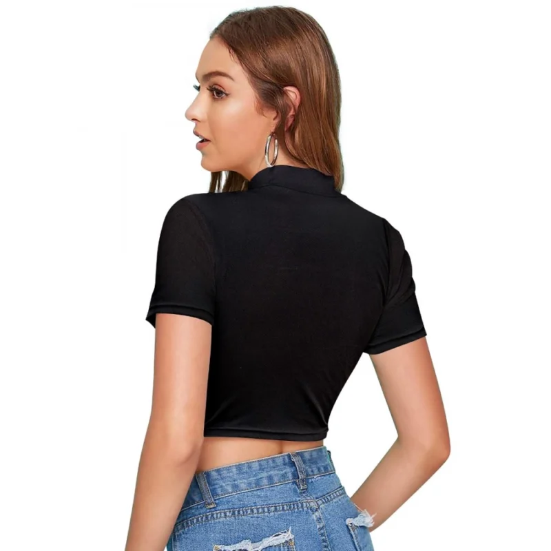 Generic Women's 95% Polyester 5% Spandex Western Wear Tops (Yellow) - Image 2