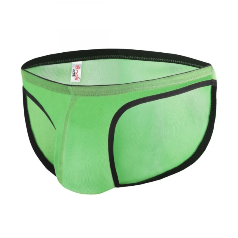 Generic Men's Mesh Power Net Transparent Sexy Brief Underwear (Green) - Image 4