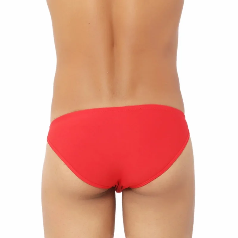 Generic Men's Cotton Ultra Soft Briefs Underwear (Red) - Image 6