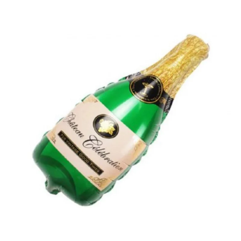 Generic Happy Anniversary Alphabet Foil Balloon Combo With Bottle And Cheersglass Balloons (Multicolor) - Image 2