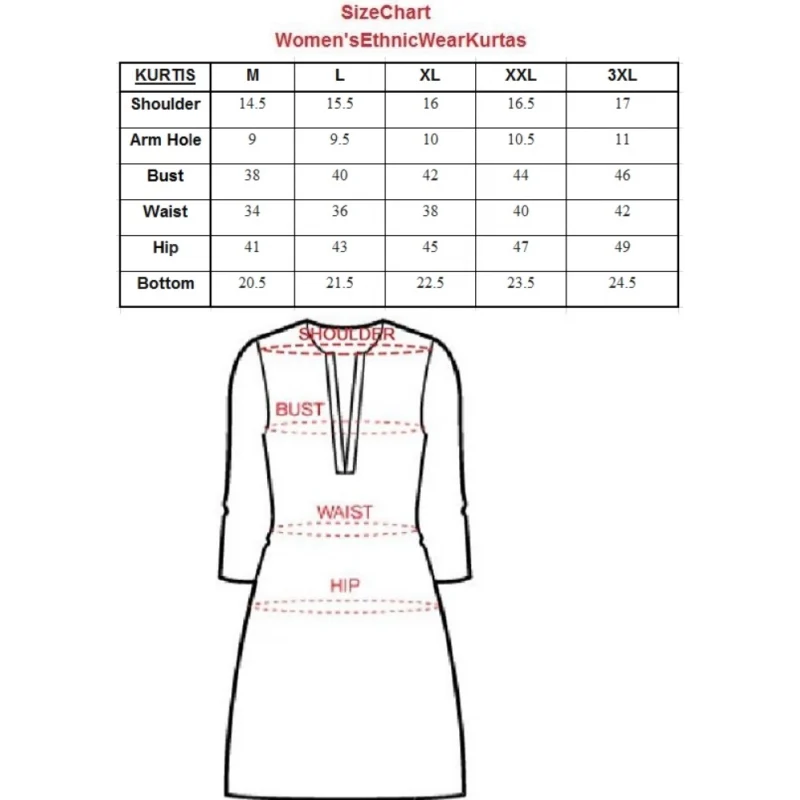 Generic Women's Cotton Printed Floral Print Kurti (Multicolor, Cotton) - Image 4