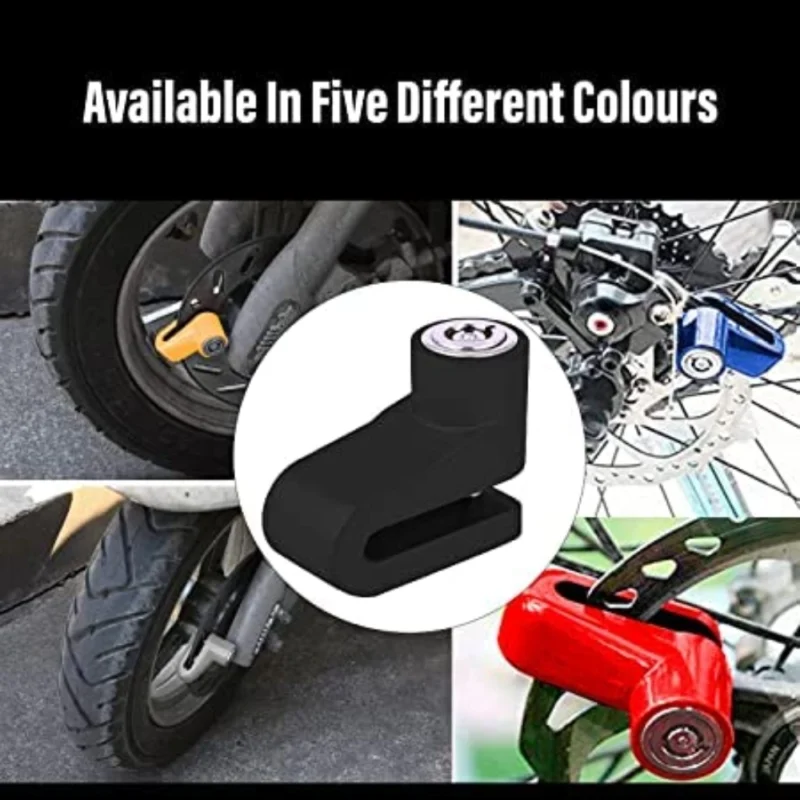 Generic Mini Bicycle Motorcycle Disc Brake Lock Disk Lock Security (Black) - Image 2