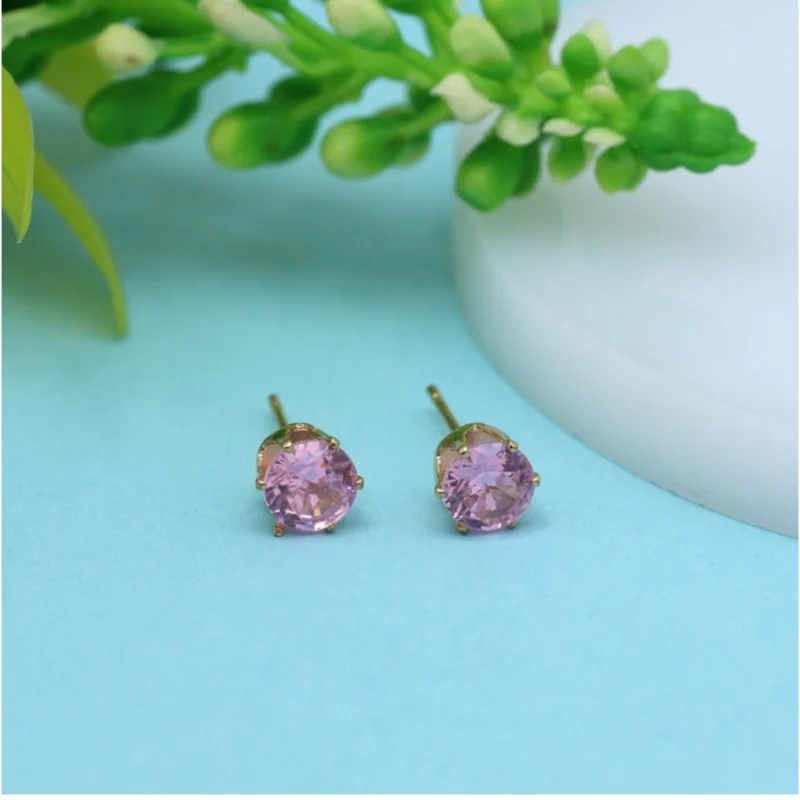 Generic Women's Assorted Color Stud Earrings Combo Of 60 Pairs - Image 2