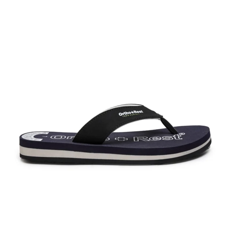 Generic Unisex Rubber Comfortable Orthopedic Doctor Slipper and Flip Flops (Blue) - Image 2