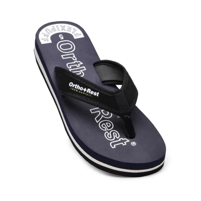 Generic Unisex Rubber Comfortable Orthopedic Doctor Slipper and Flip Flops (Blue) - Image 5