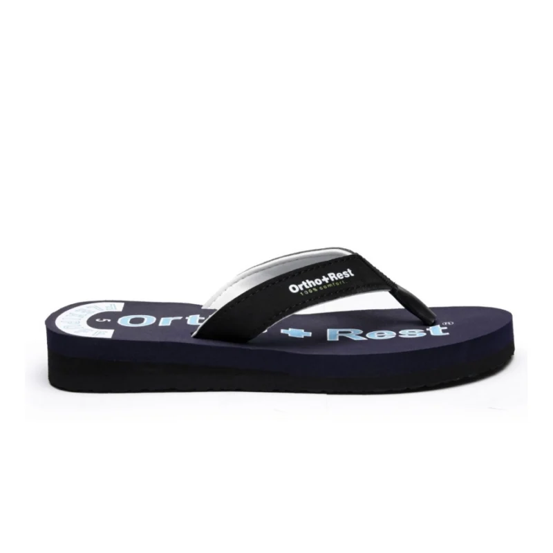 Generic Unisex Rubber Comfortable Orthopedic Doctor Slipper and Flip Flops (Blue) - Image 2