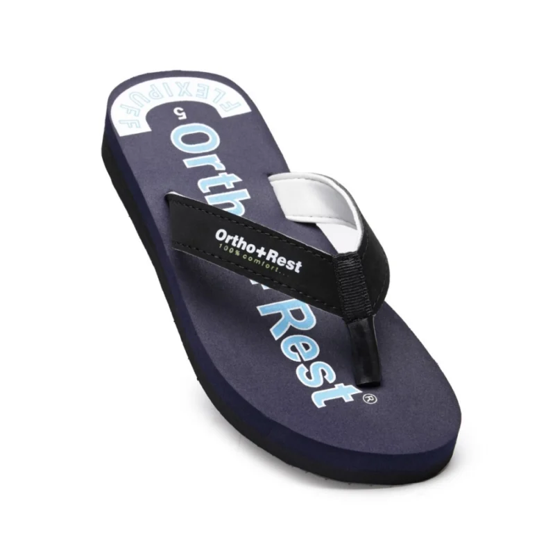 Generic Unisex Rubber Comfortable Orthopedic Doctor Slipper and Flip Flops (Blue) - Image 5