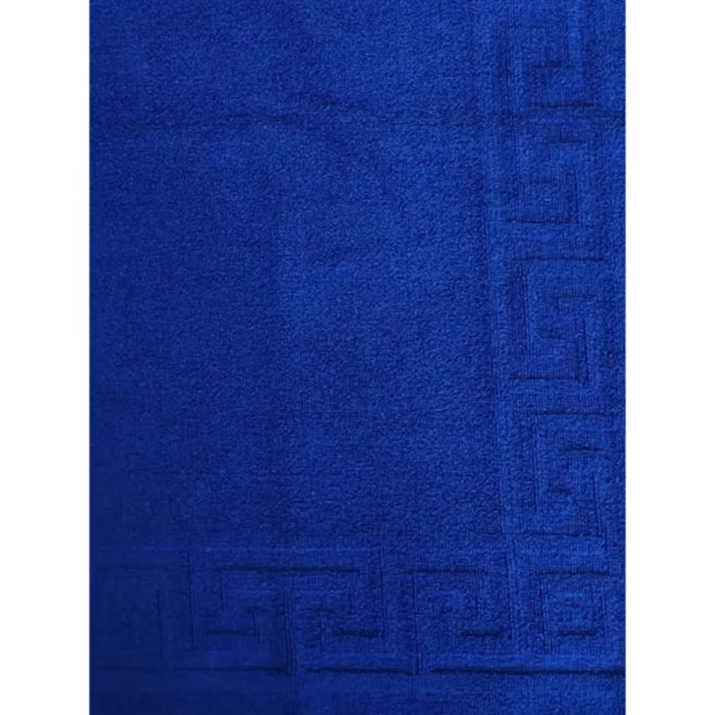 Generic Solid Cotton Hotel Bathmats (Blue) - Image 2