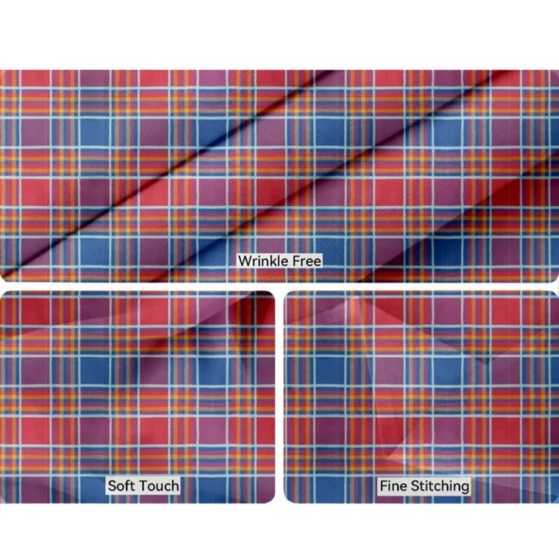 Generic Checked Cotton Place Mats Sets (Multicolor) - Image 2