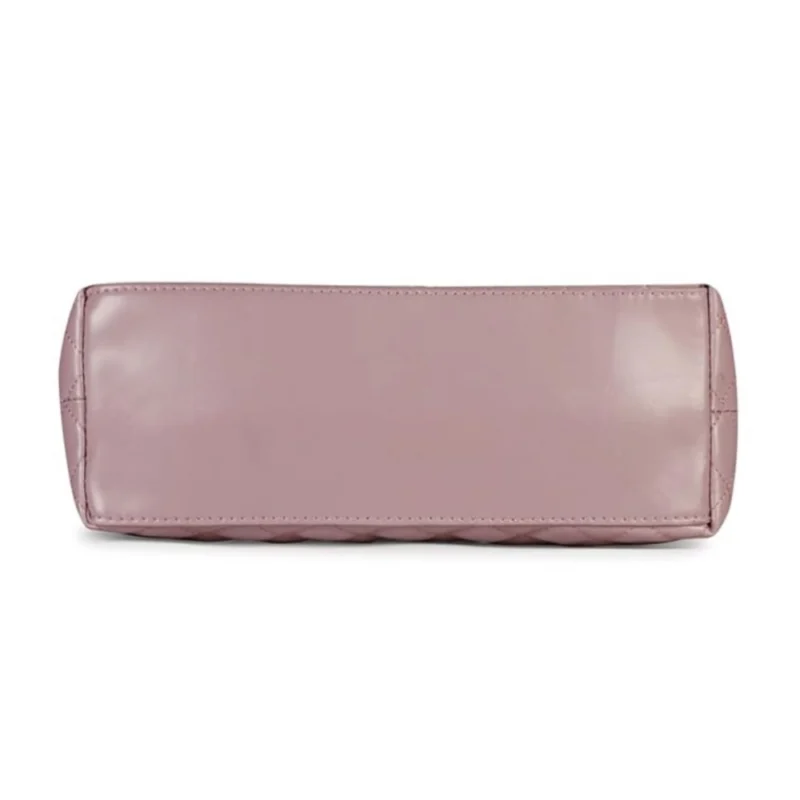 Generic Women's Polyurethane Textured  Shoulder Bag (Blush Pink) - Image 4
