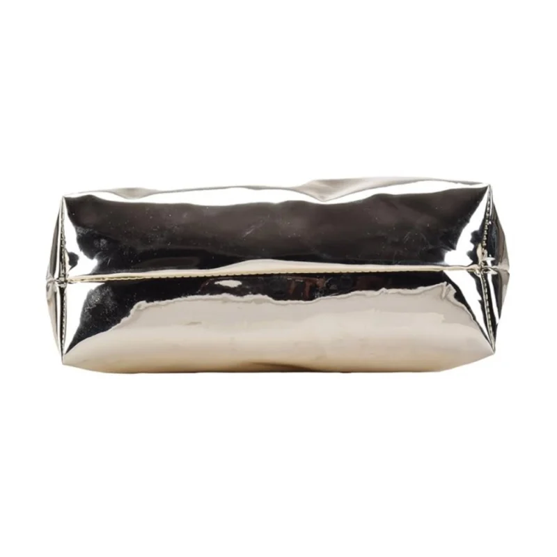 Generic Women's Synthetic Solid Shoulder Bag (Gold) - Image 3