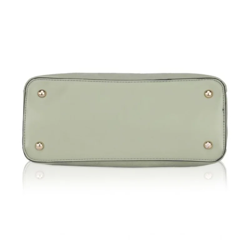 Generic Women's Faux Leather Printed Adjustable Long Belt Handbag (Green) - Image 3