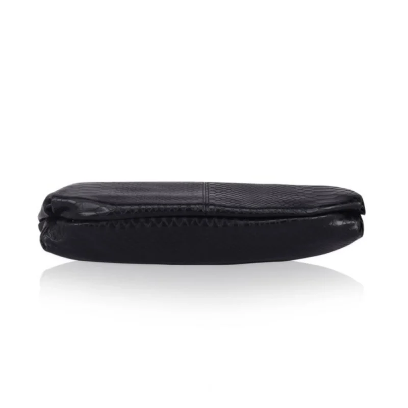 Generic Women's Faux Leather Textured Sling Bag (Black) - Image 4