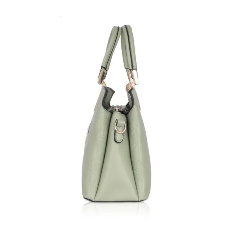 Generic Women's Faux Leather Printed Adjustable Long Belt Handbag (Green) - Image 5