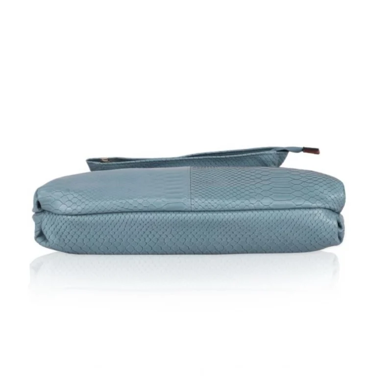 Generic Women's Faux Leather Textured Sling Bag (Blue) - Image 3