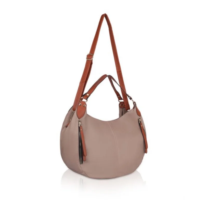 Generic Women's Faux Leather Solid Tote Bag (Multi) - Image 3