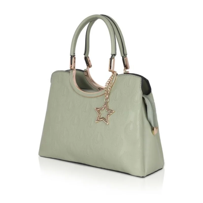 Generic Women's Faux Leather Printed Adjustable Long Belt Handbag (Green) - Image 6