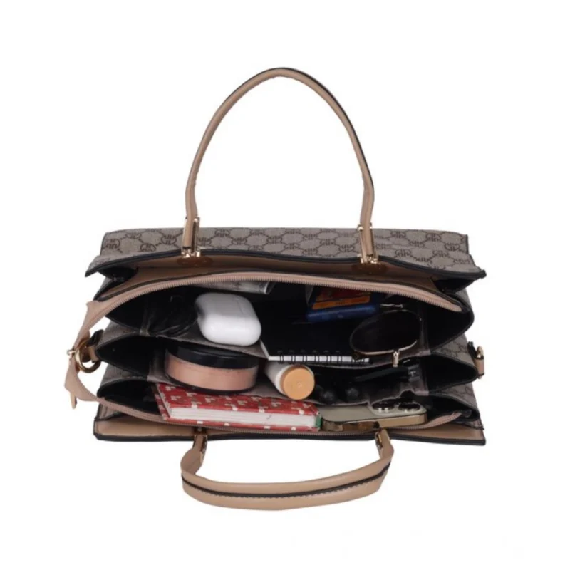 Generic Women's Faux Leather Printed Handbag (Hilver) - Image 2