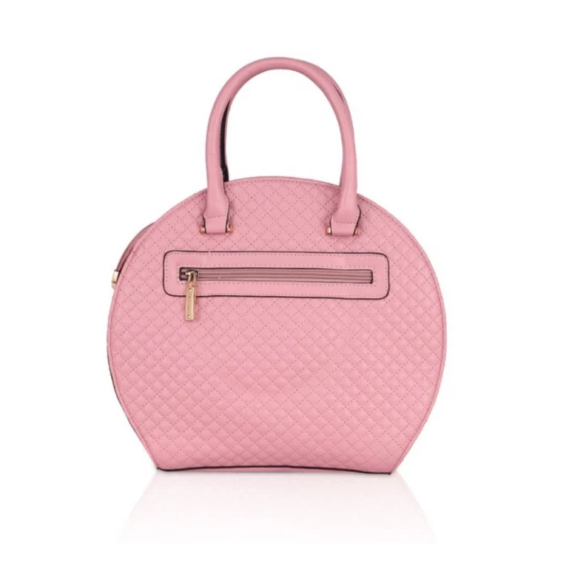 Generic Women's Faux Leather Printed Adjustable Long Belt Handbag (Pink) - Image 4