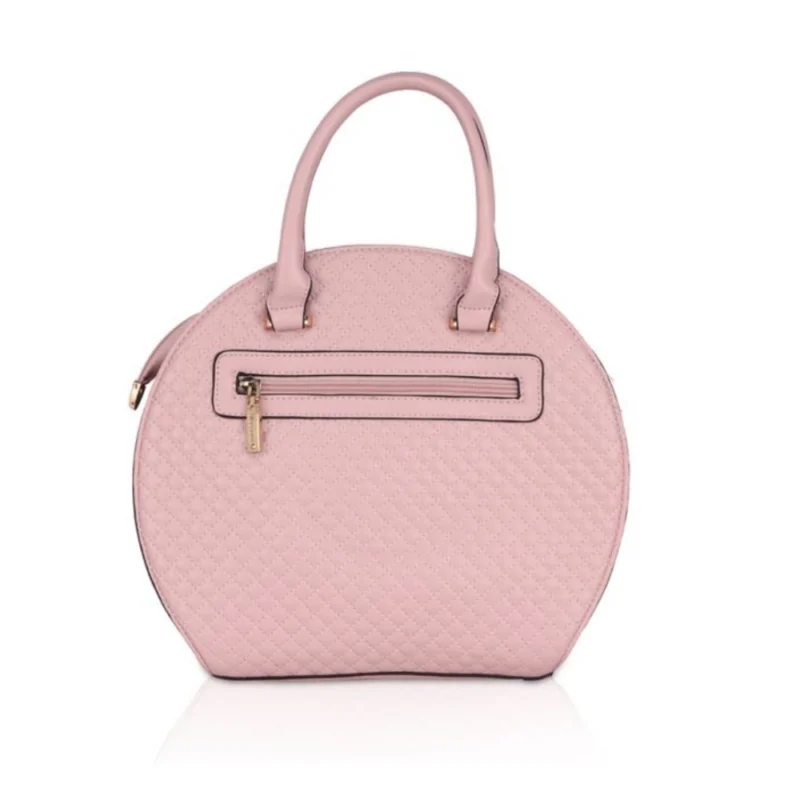 Generic Women's Faux Leather Printed Adjustable Long Belt Handbag (Pink) - Image 4