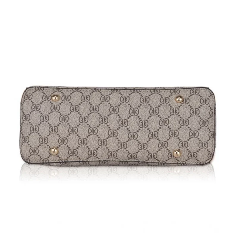 Generic Women's Faux Leather Printed Handbag (Camel) - Image 3