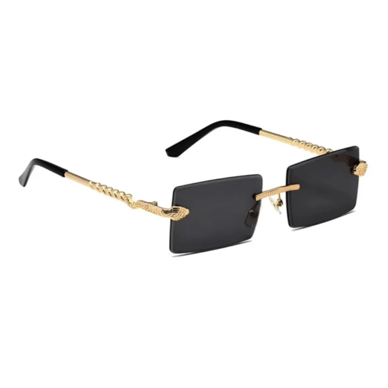 Generic Classic Unisex UV400 Protection Sunglasses (Black) - Image 3