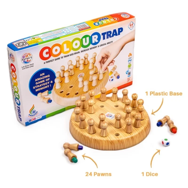 Colour Trap | Wood | Educational Toys | 5+ Years - Image 2