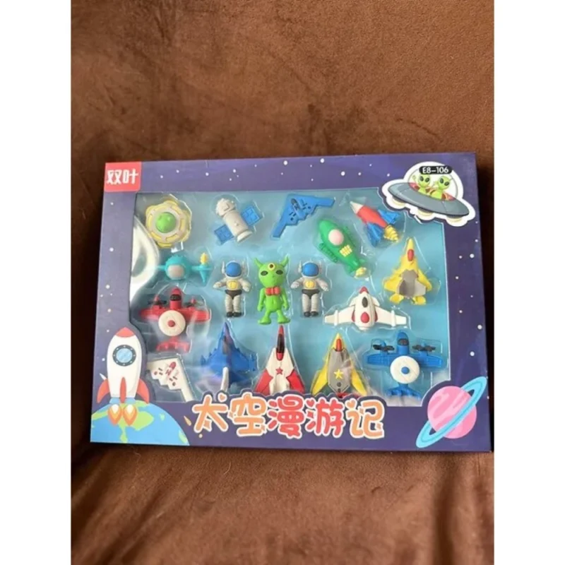 Eraser Set - Space Theme  | Rubber | Stationery | 5+ Years - Image 2