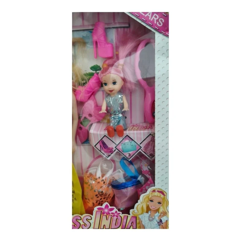 Barbie Doll Miss india Set |   Plastic  |   Toys| 1+ Years - Image 2