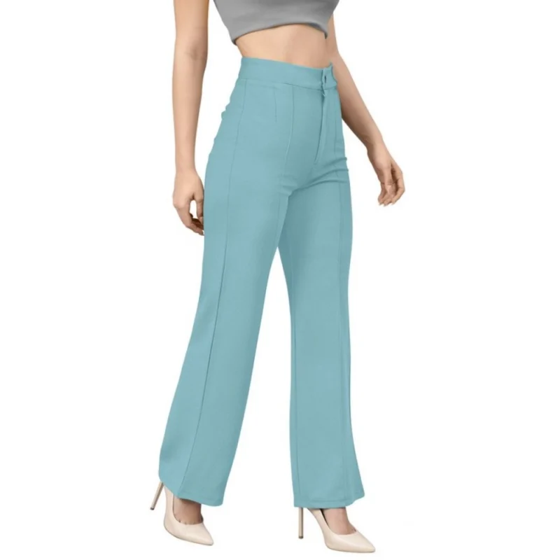 Generic Women's Polyester Cow Pattern Pant (Pista) - Image 6