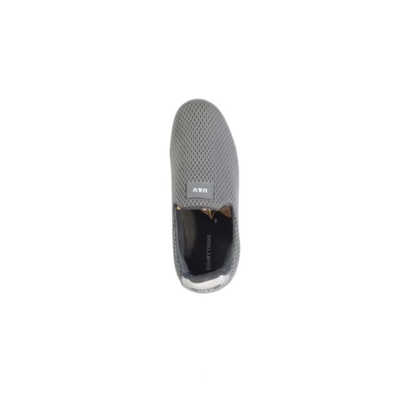 Generic Men's Casual Synthetic Leather Pull On Shoes (Grey) - Image 5