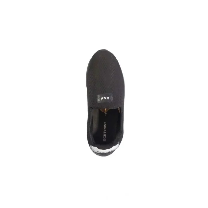 Generic Men's Casual Synthetic Leather Pull On Shoes (Black) - Image 5