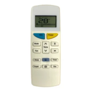 Generic AC Remote No. 255 Compatible-Replacement for Bluestar AC Remote Control (White)