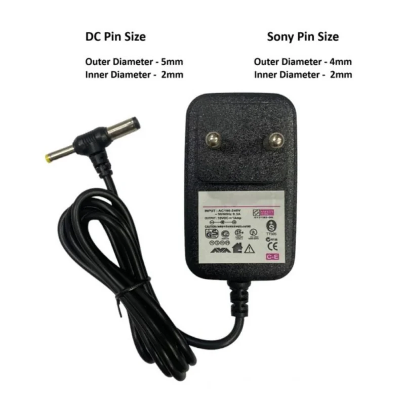 Generic 10V 1A Power Adapter Power Supply AC Input 100-240 V for Set Top Box (Black) - Image 2