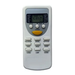 Generic AC Remote No.49 No Backlight Llyod AC Remote Control (White)