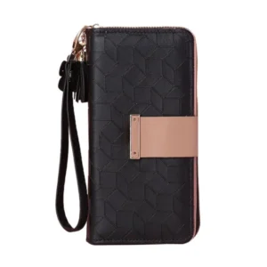 Generic Women's Faux Leather Wallet (Multicolor)