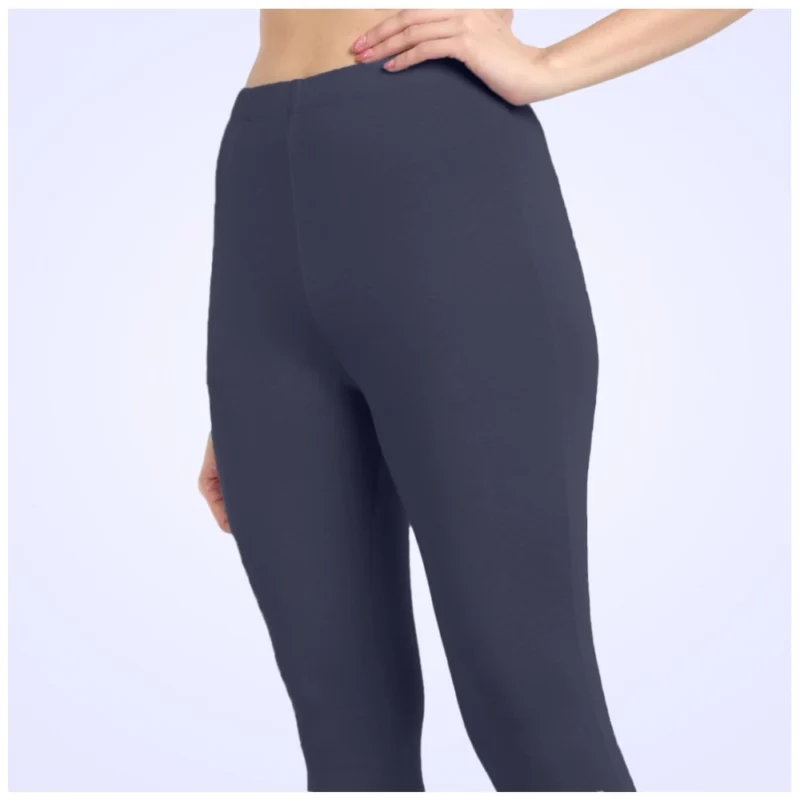 Generic Women's Cotton Blended Solid Ankle legging (Navy) - Image 5