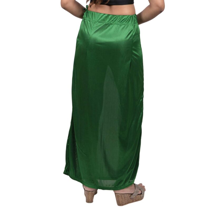 Indian Saree Shining Solid areas for silk Slips Skirt For Her. - Image 3