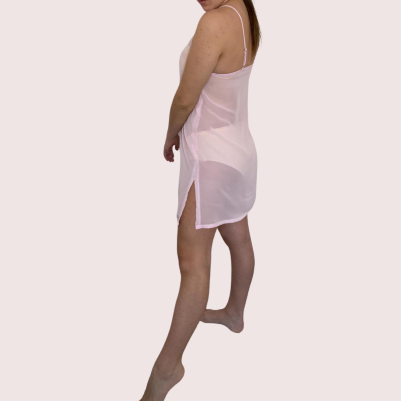 High Street Fully See-Through Mesh Babydoll Nightwear - Image 3
