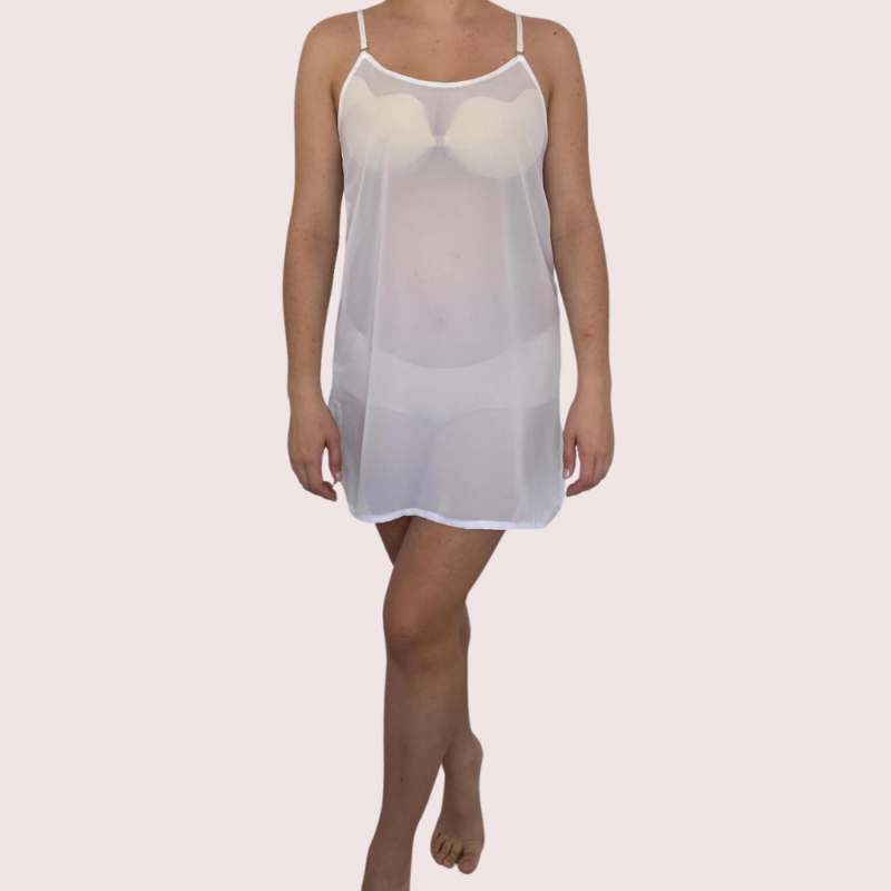 High Street Fully See-Through Mesh Babydoll Nightwear - Image 7