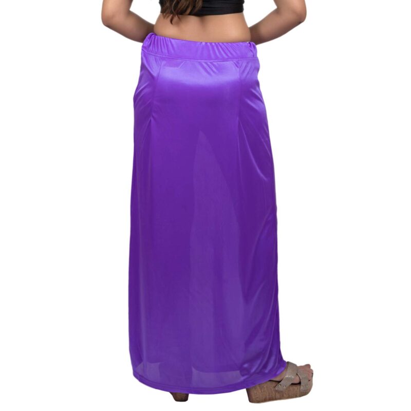Indian Silk Saree's Satin Petticoat for Women - Image 3