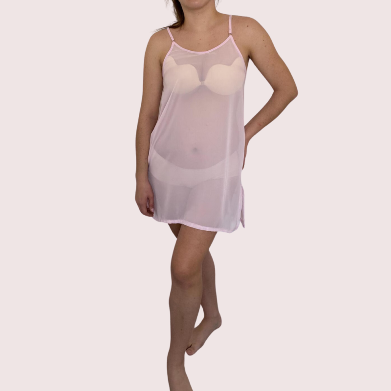 High Street Fully See-Through Mesh Babydoll Nightwear - Image 2