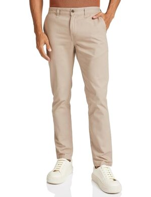 Men Casual Cotton Fawn Pants