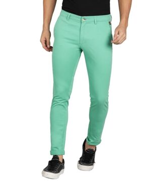 Men's Cotton Casual Chinos Trousers