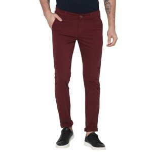 Men's Cotton Casual Chinos Trousers