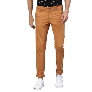 Men's Cotton Casual Chinos Trousers