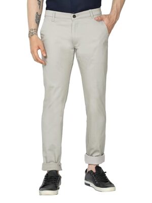 Men's Soft Cotton Light Grey Pant