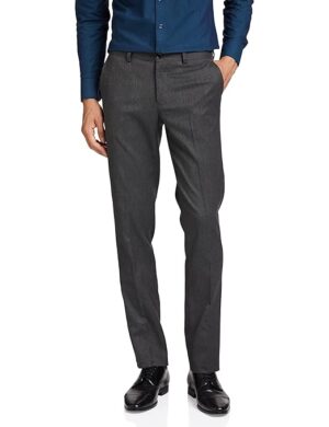 Men's Stretchable Formal Grey Pants